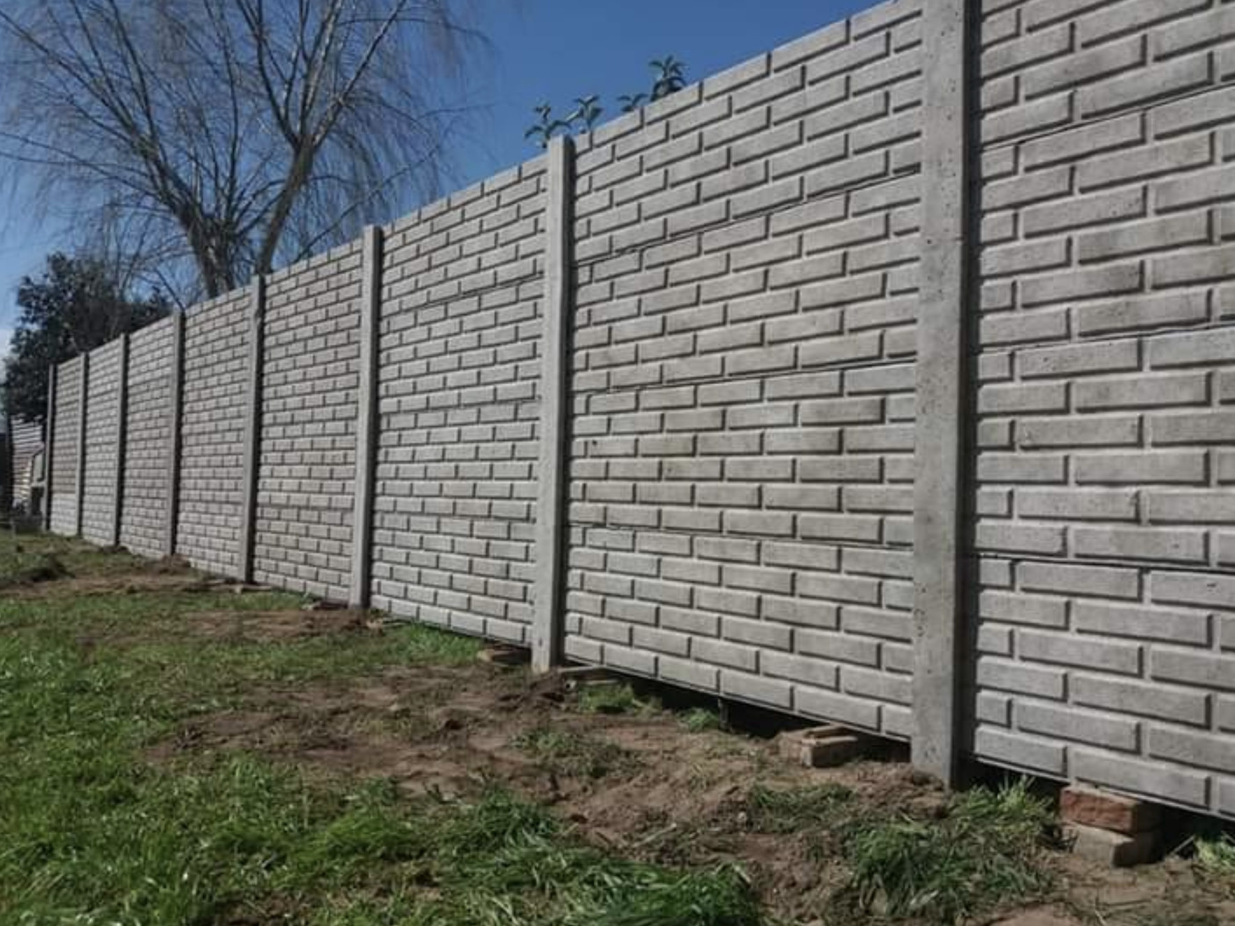 this image shows block wall in Cypress, California