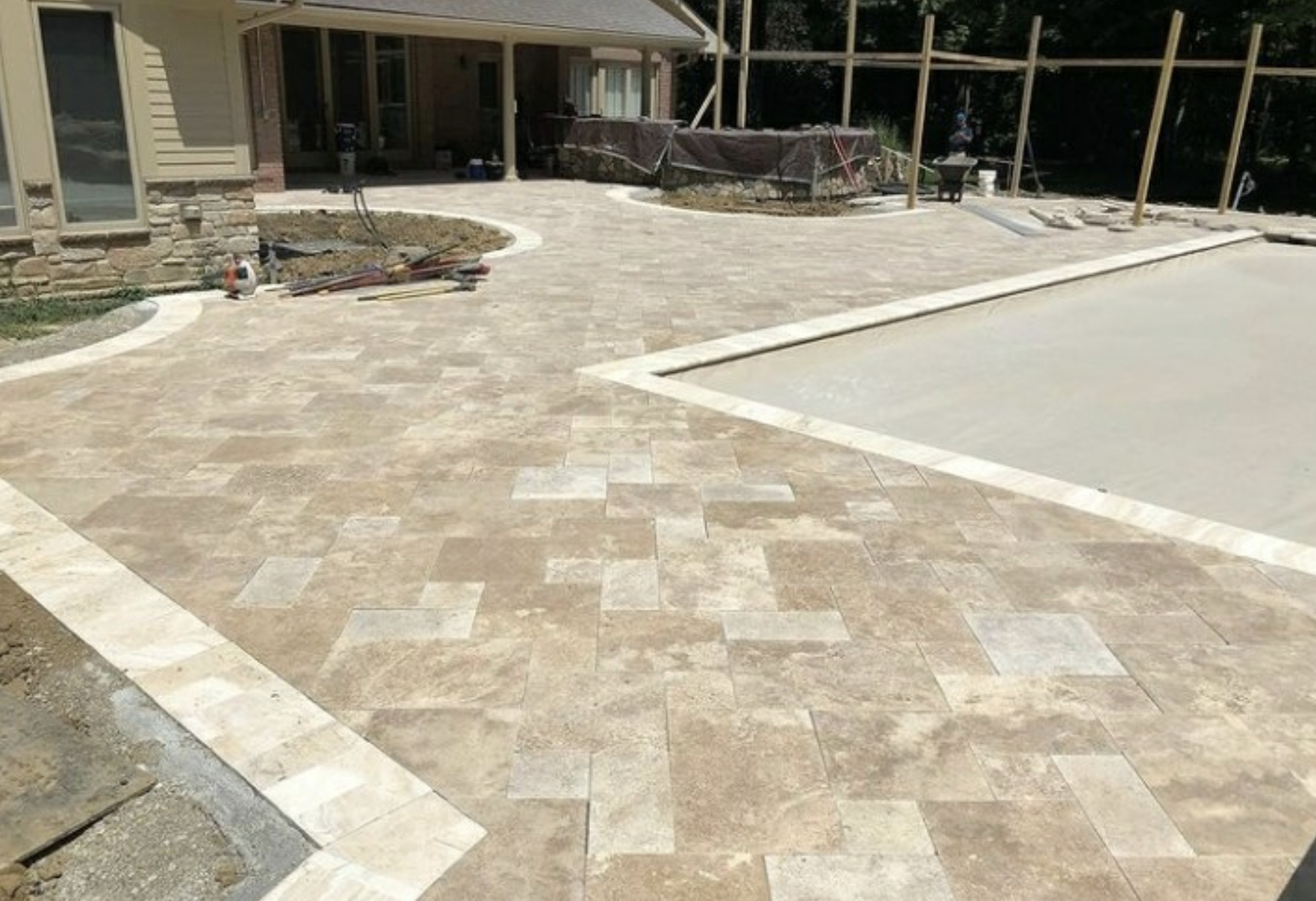 this image shows patio in Cypress, California